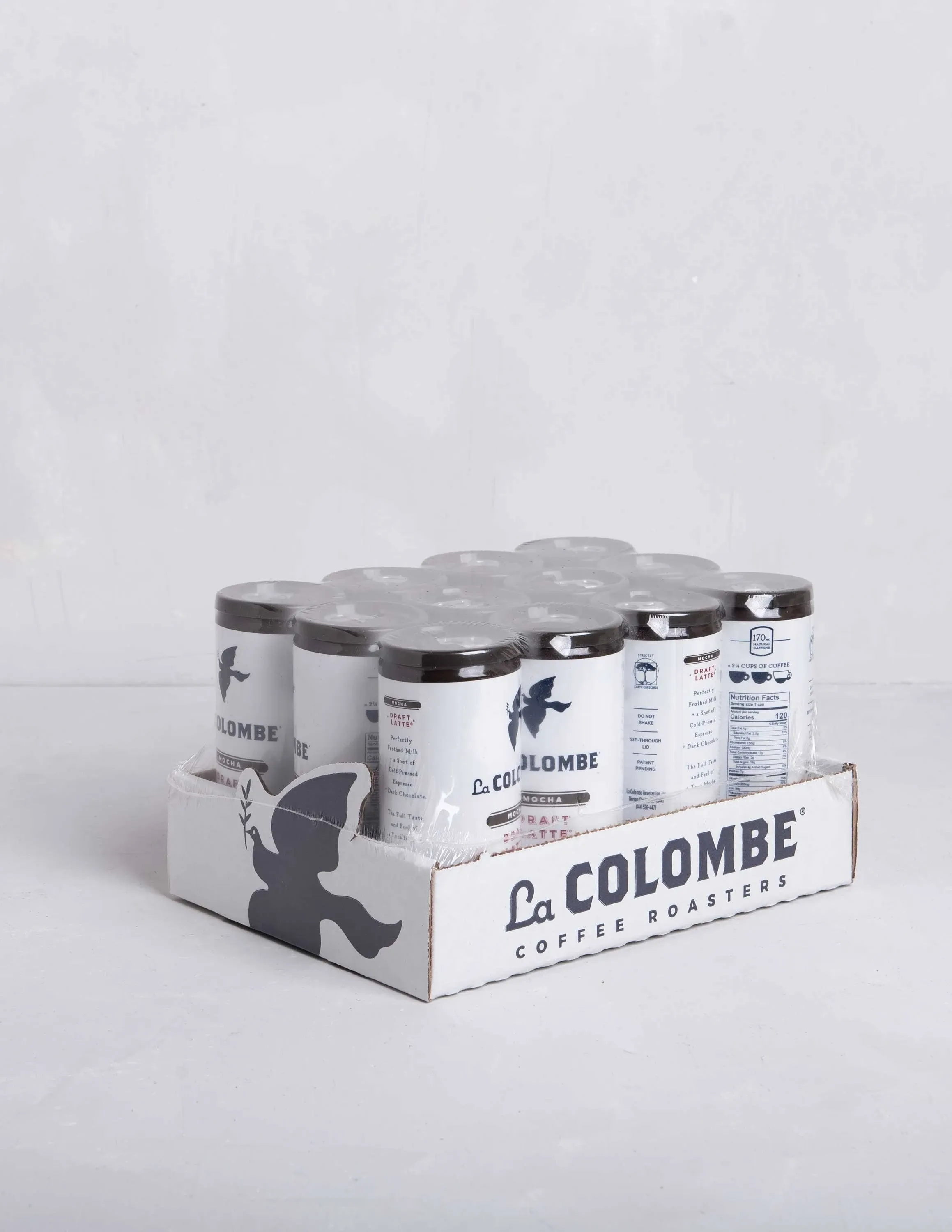 La Colombe Draft Latte, Mocha - 4 pack, 9 fl oz cans