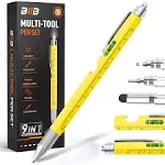 BIIB Stocking Stuffers Gifts for Men, 9 in 1 Multitool Pen, Gifts for Dad Cool Gadgets for Men Gifts, Unique Mens Gifts for Christmas, Husband, Grandp