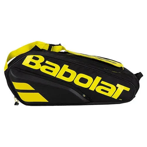 Tennisbag Babolat Racket Holder X6 Pure 2023, Yellow