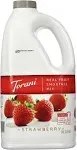 Torani Real Fruit Smoothie Mix, Strawberry - 64 fl oz jug