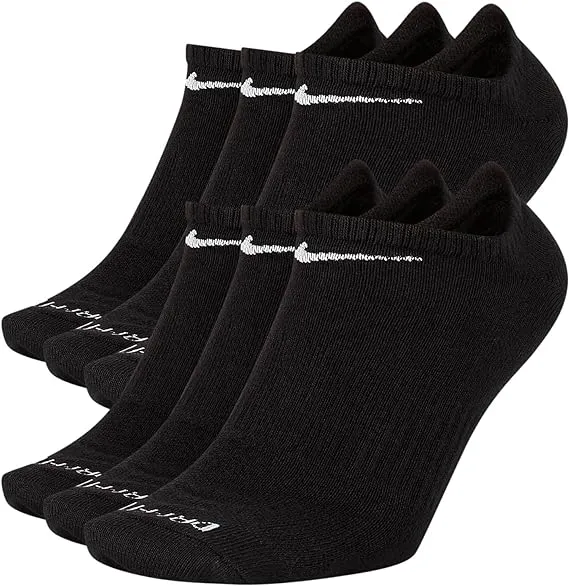 Nike Everyday Plus Lightweight No Show Socks 6 Pair