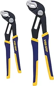 Irwin GrooveLock Pliers Set, 2-Piece, Vise-Grip (1763390)