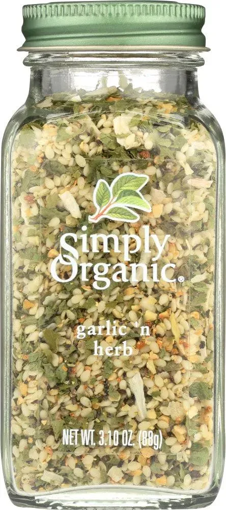 Simply Organic Garlic 'N Herb, Certified Organic | 3.1 oz