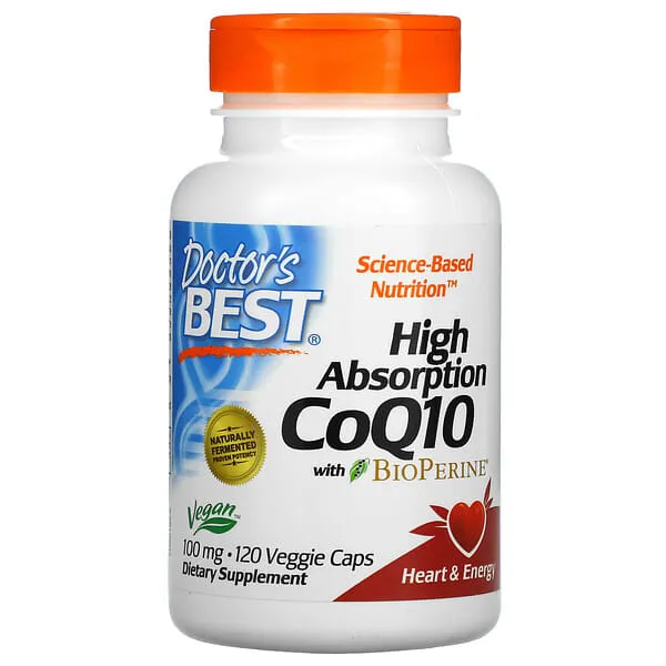 High Absorption CoQ10 with BioPerine® 100 mg