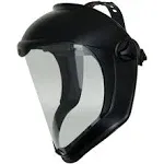 Uvex Bionic Face Shield with Clear Polycarbonate Visor and Anti-Fog/Hard Coat S8510