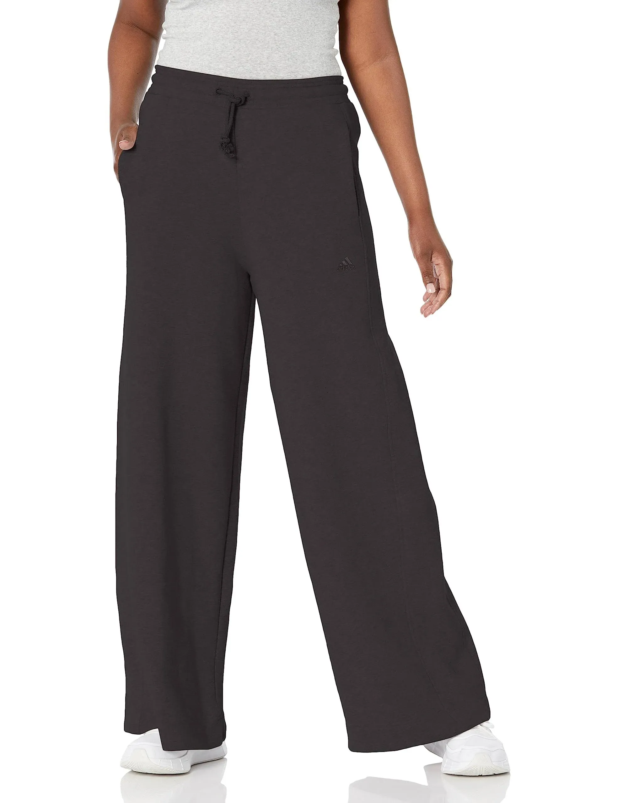 adidas Womens All Szn Fleece Wide Pants