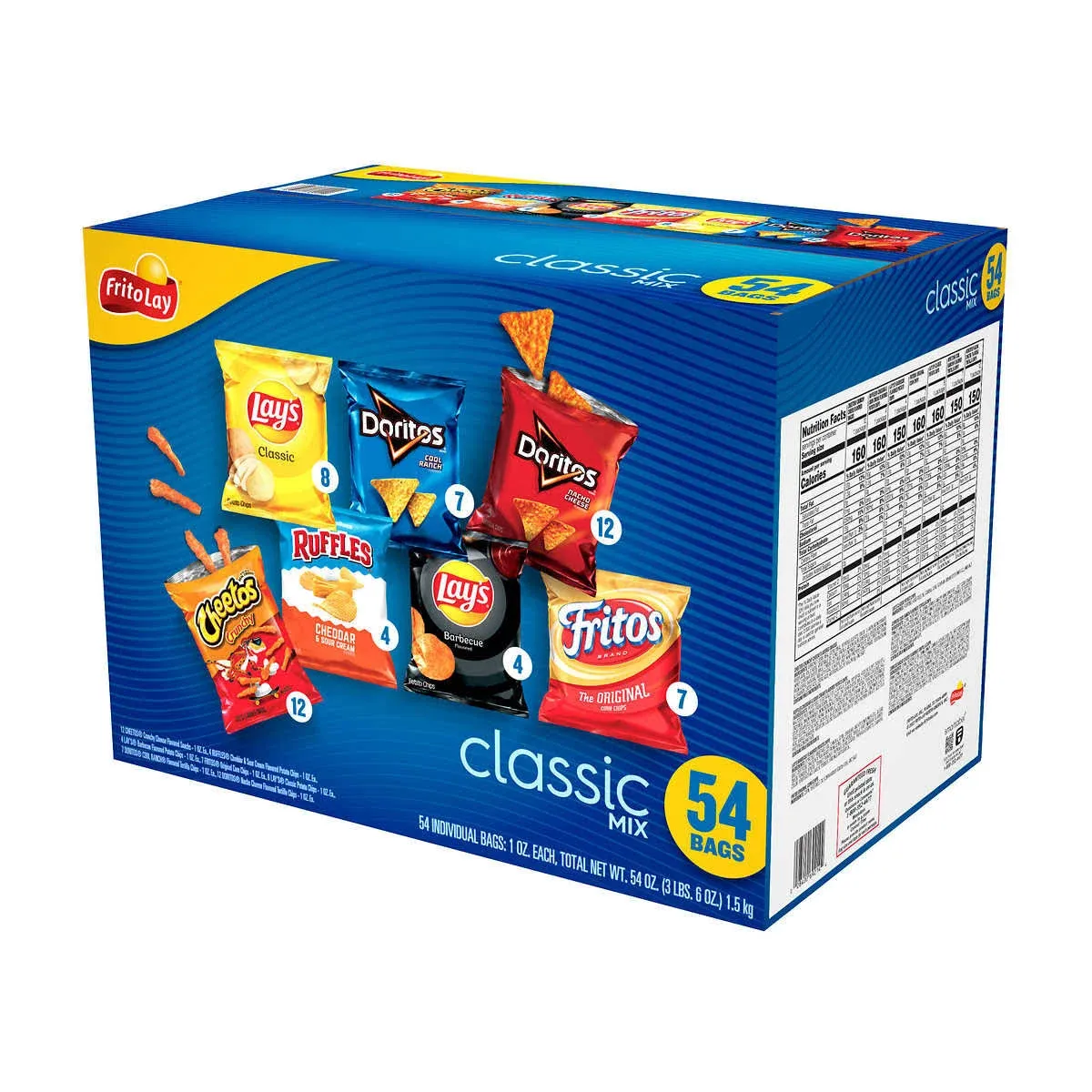 Frito Lay Classic Chips Variety Pack