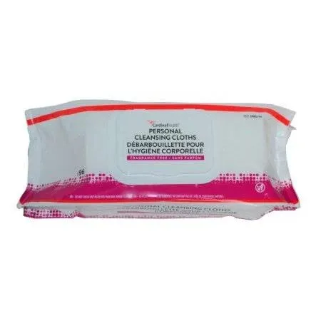 Cardinal Unscented Personal Wipe 576/Case