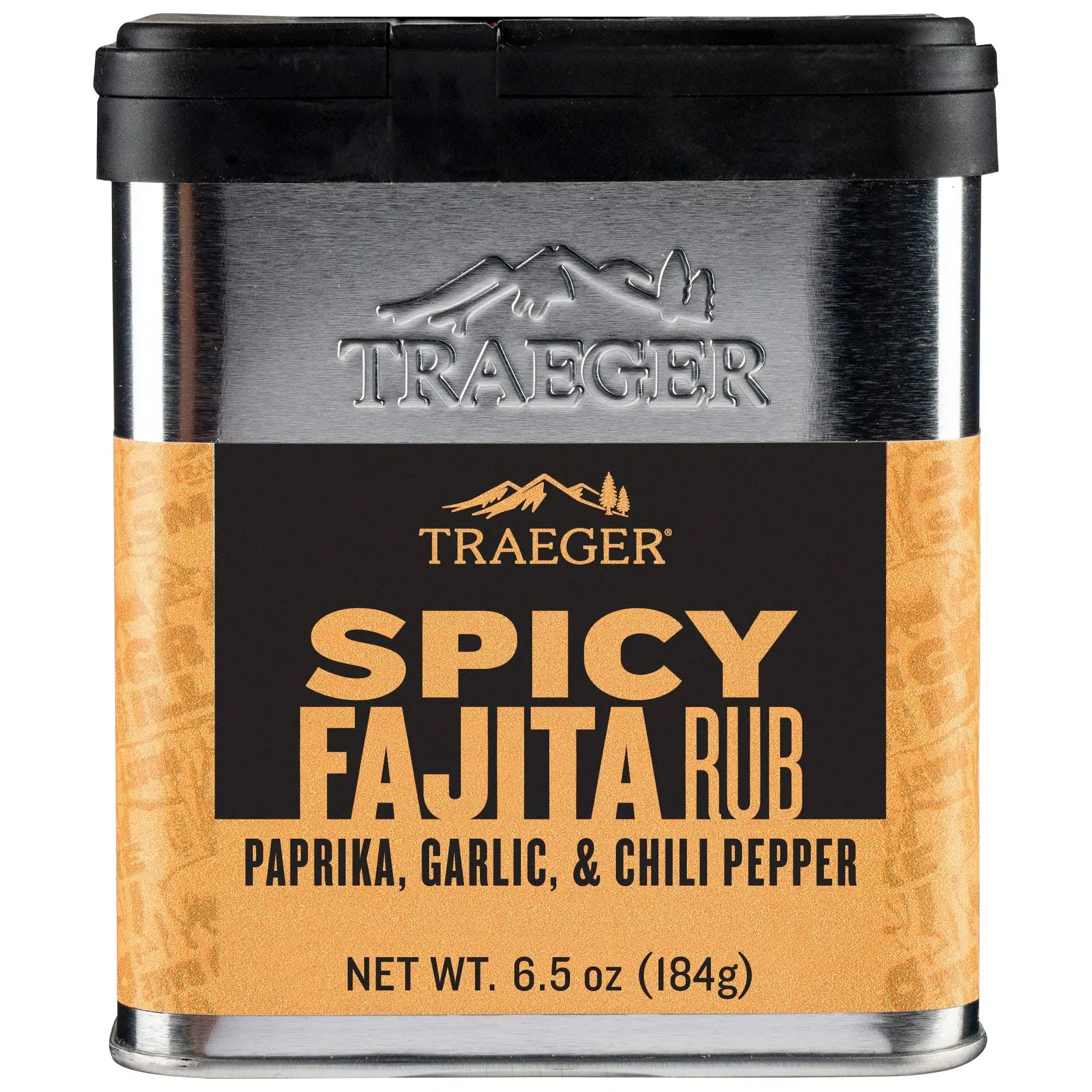 Traeger Spicy Fajita Rub in Paprika, Garlic, & Chili Pepper 6.5 oz