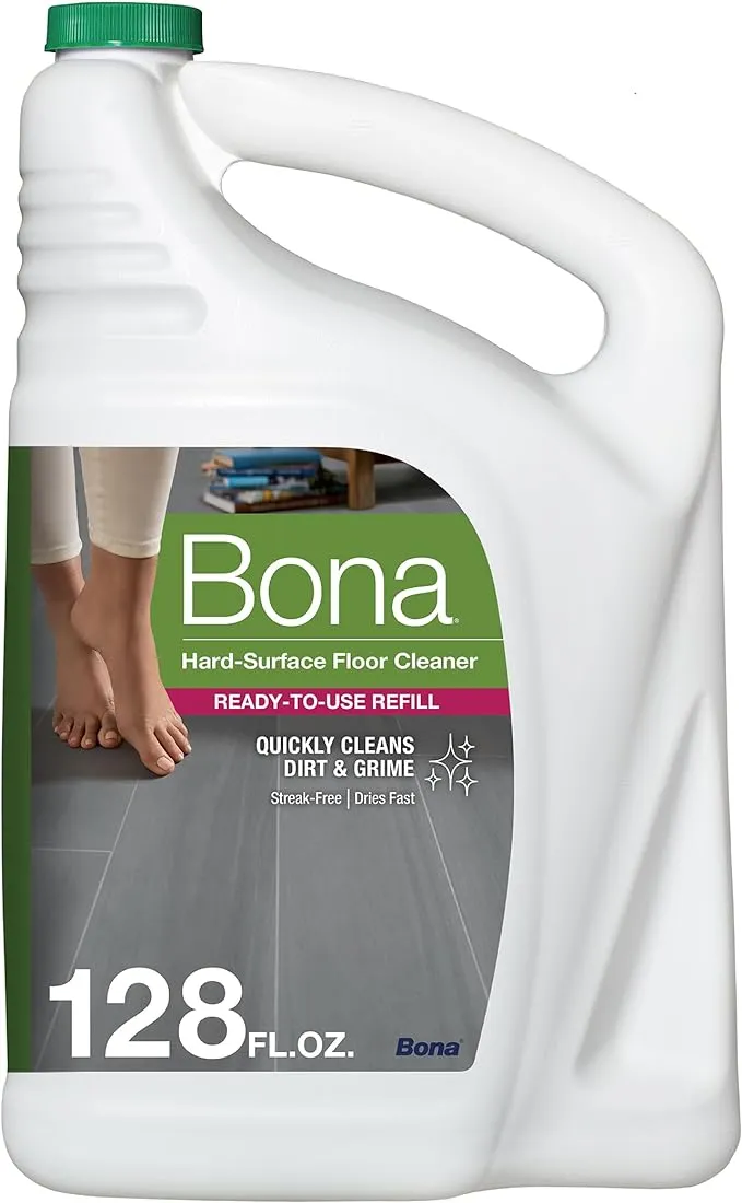 Bona Cleaning Products Mop Refill Multi-Surface All Purpose Floor Cleaner - Unscented - 128 fl oz