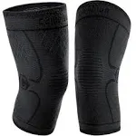 CAMBIVO 2 Pack Knee Brace, Knee Compression Sleeve for Men and Women, Knee Support for Running, Workout, Gym, Hiking, Sports