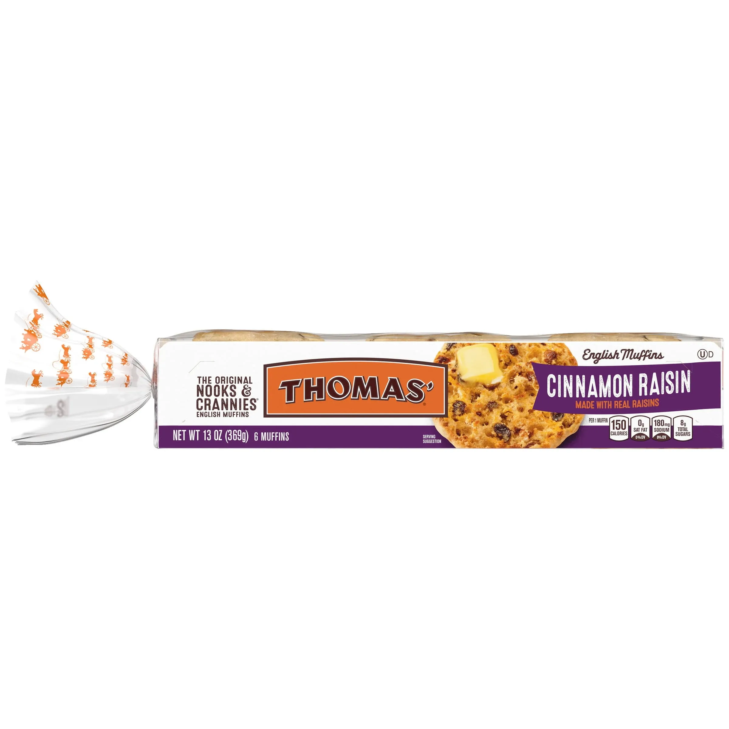 Thomas' Cinnamon Raisin English Muffins