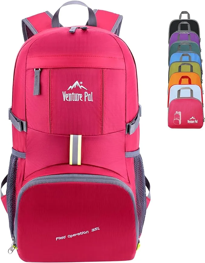 Venture Pal 35L Ultralight Lightweight Packable Foldable Travel Camping Hiking Outdoor Sports Backpack Daypack