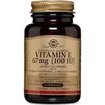 Solgar - Vitamin E 100 IU Mixed 100 Softgels