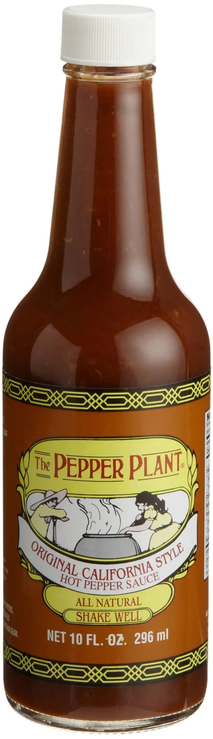 The Pepper Plant Original California Style Hot Pepper Sauce, 10 oz