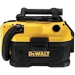 DeWalt 20V Max 2 gal. Cordless/Corded Wet/Dry Vacuum and (1) 20V Max XR Lithium-Ion Premium 4.0Ah Battery