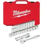 Milwaukee 3/8" Drive SAE Ratchet & Socket Set