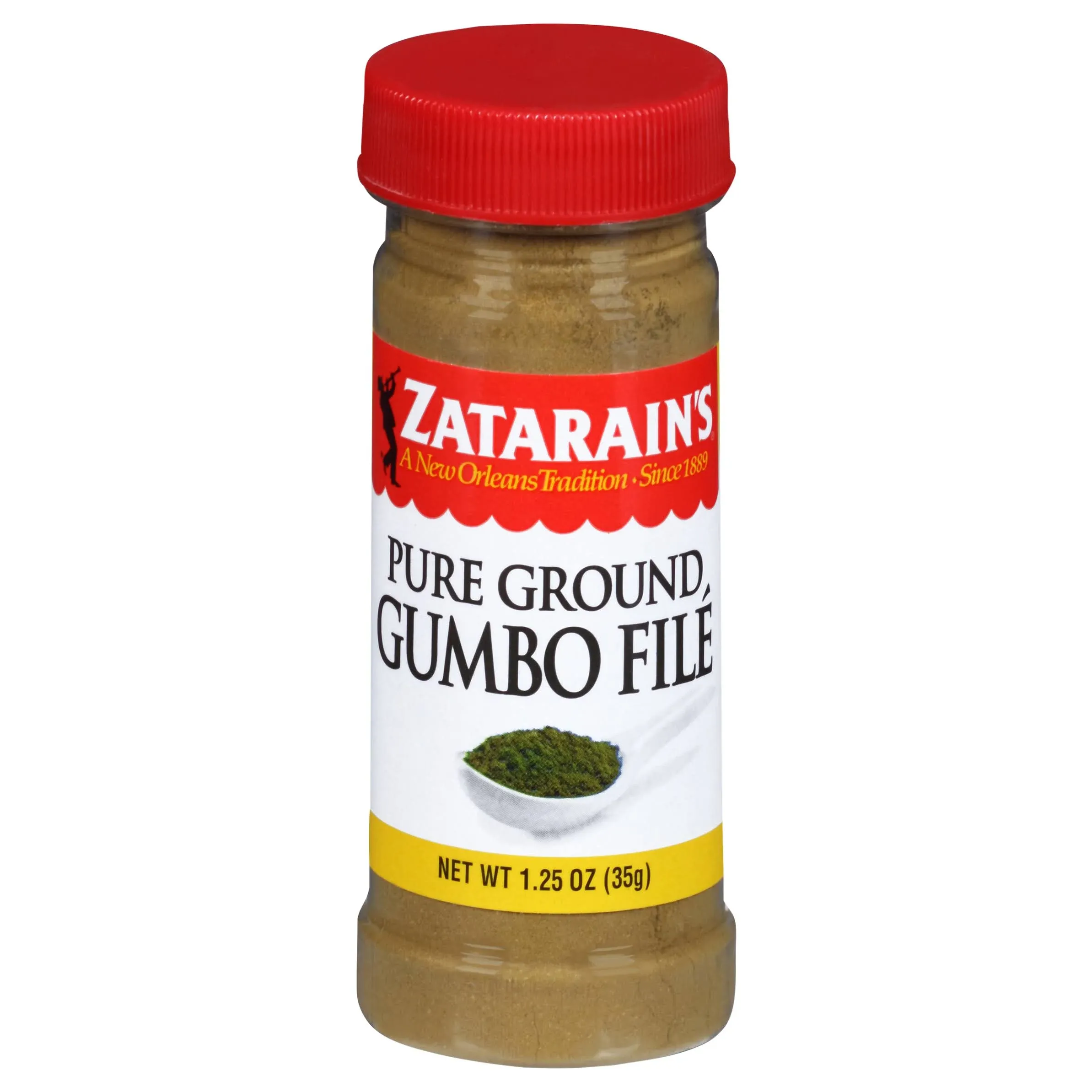 Zatarains Gumbo File, Pure Ground - 1.25 oz