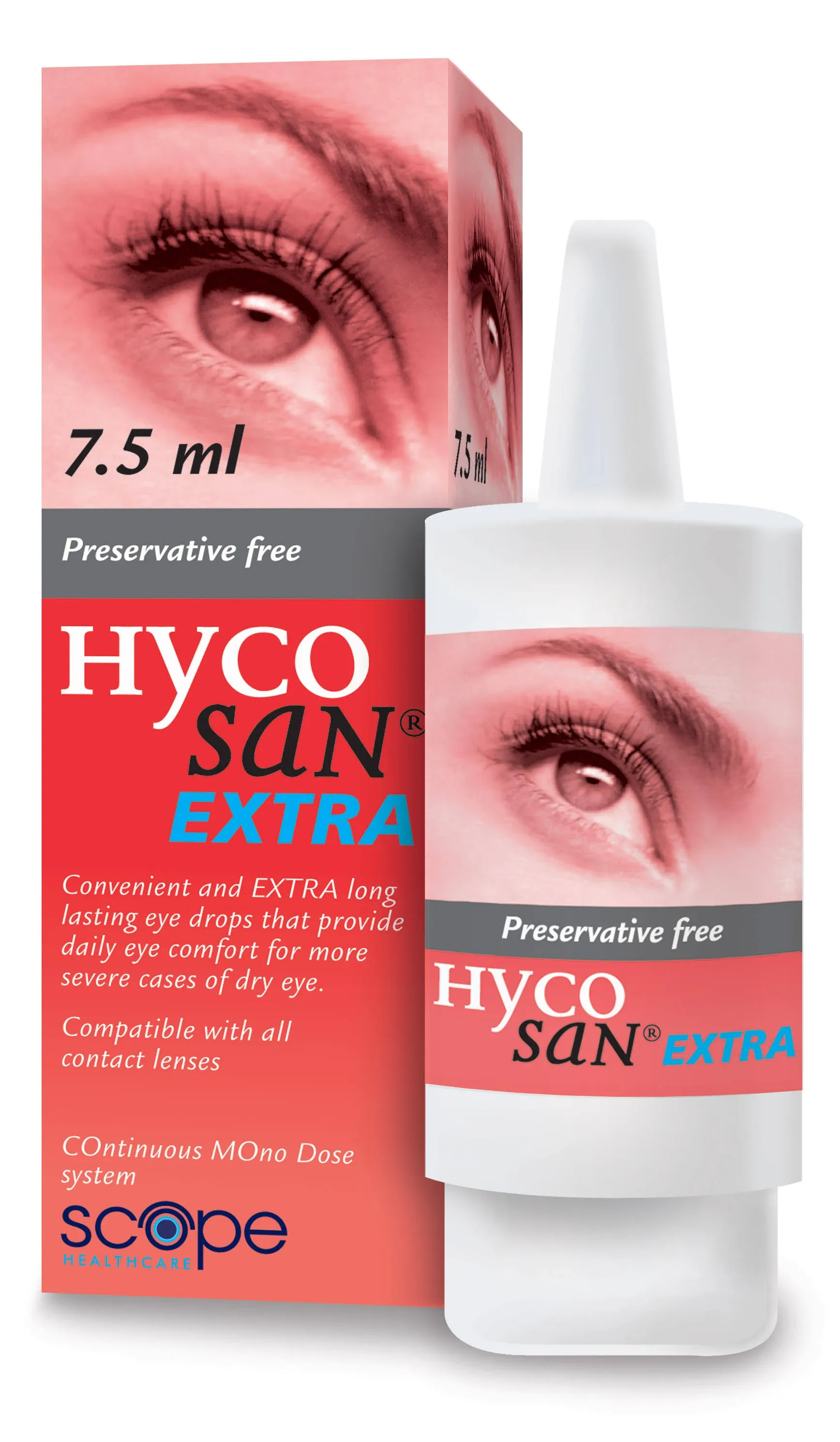 Hycosan Extra Eye Drops - 7.5ml