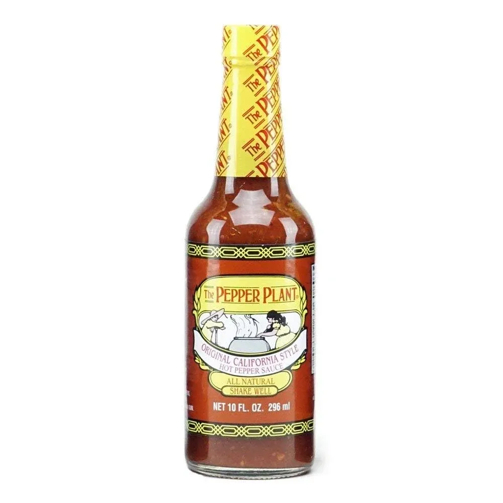 The Pepper Plant Original California Style Hot Sauce 10 fl. oz. 3-Pack