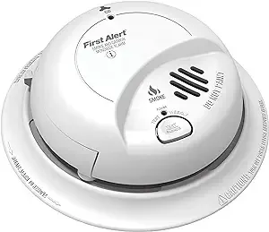 First Alert BRK SC-9120B Hardwired Smoke and Carbon Monoxide (CO) Detector with Battery Backup