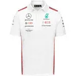 Mercedes AMG Petronas F1 2023 Team Polo - White