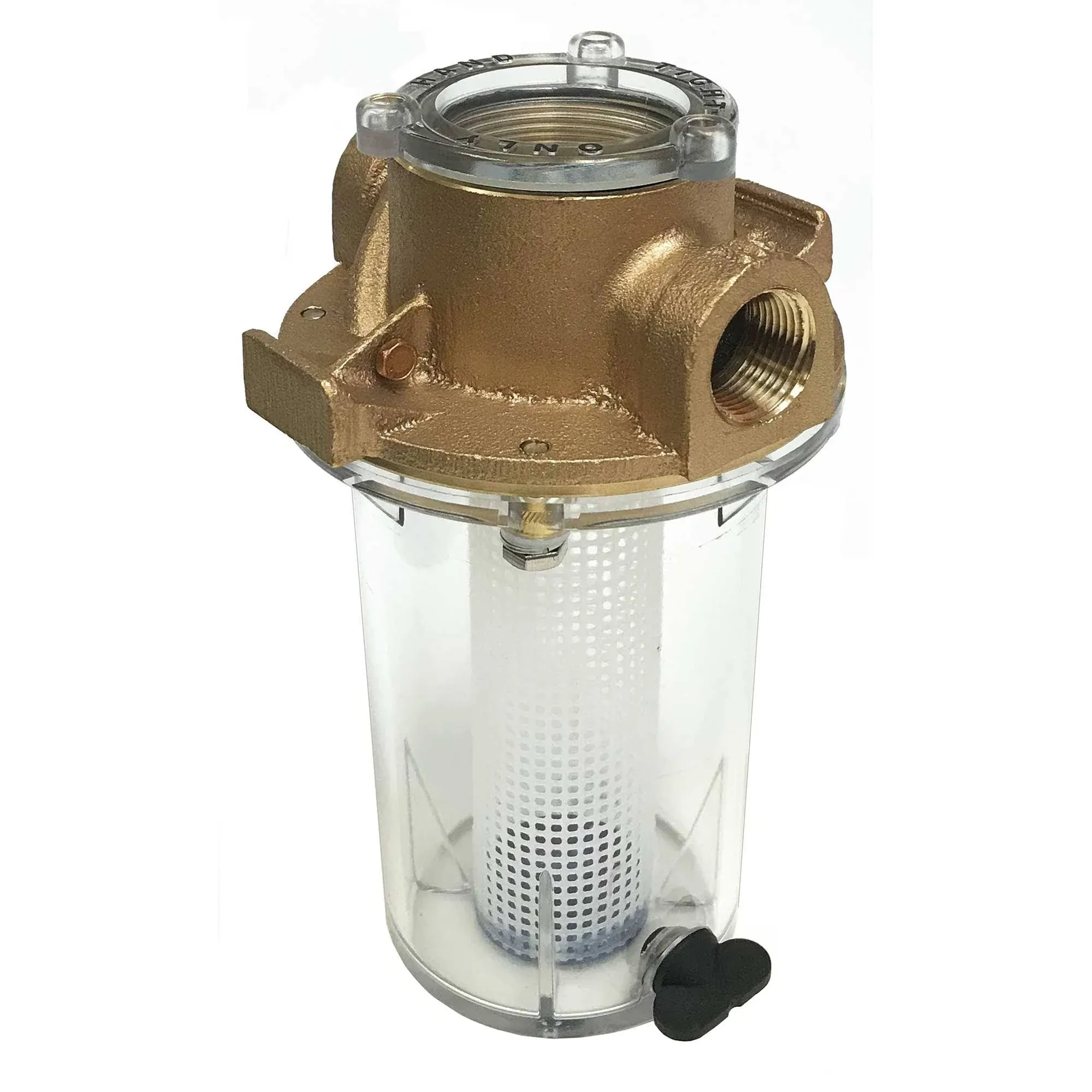 GROCO ARG-1250 Series 1-1/4" Raw Water Strainer w/Non-Metallic Plastic Basket