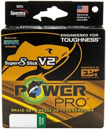 PowerPro 31500150150E SSV2 15 Lb 150 Yd Moss GreenPowerPro 31500150150E SSV2 15 Lb 150 Yd Moss Gre…