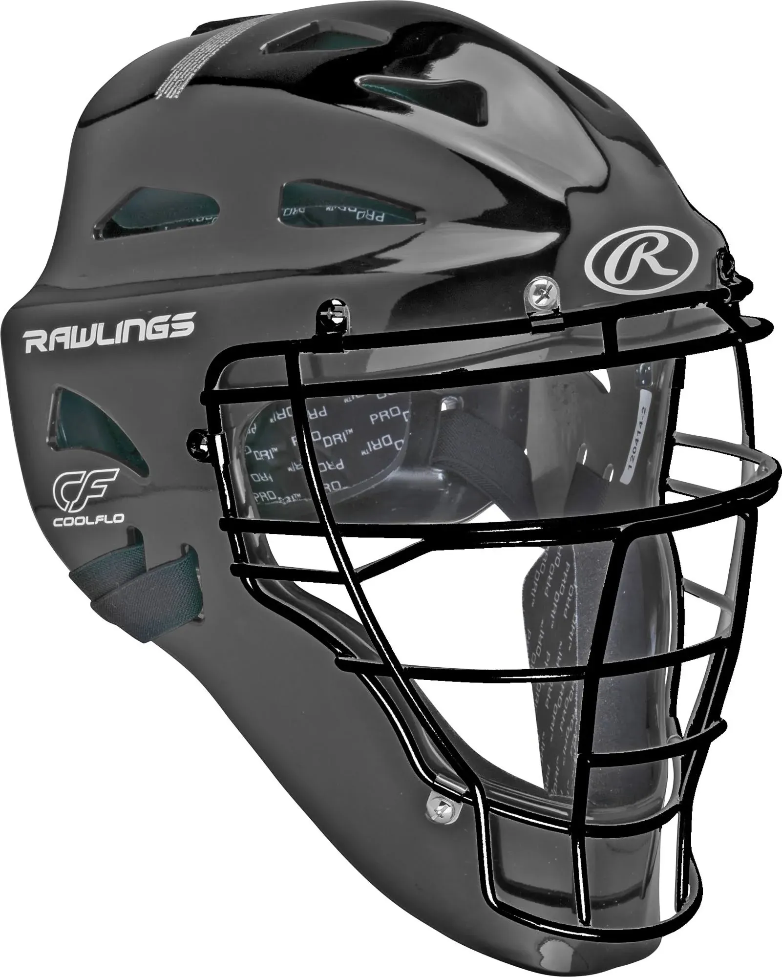 Sporting Players Series Goods Catchers Helmet, Black