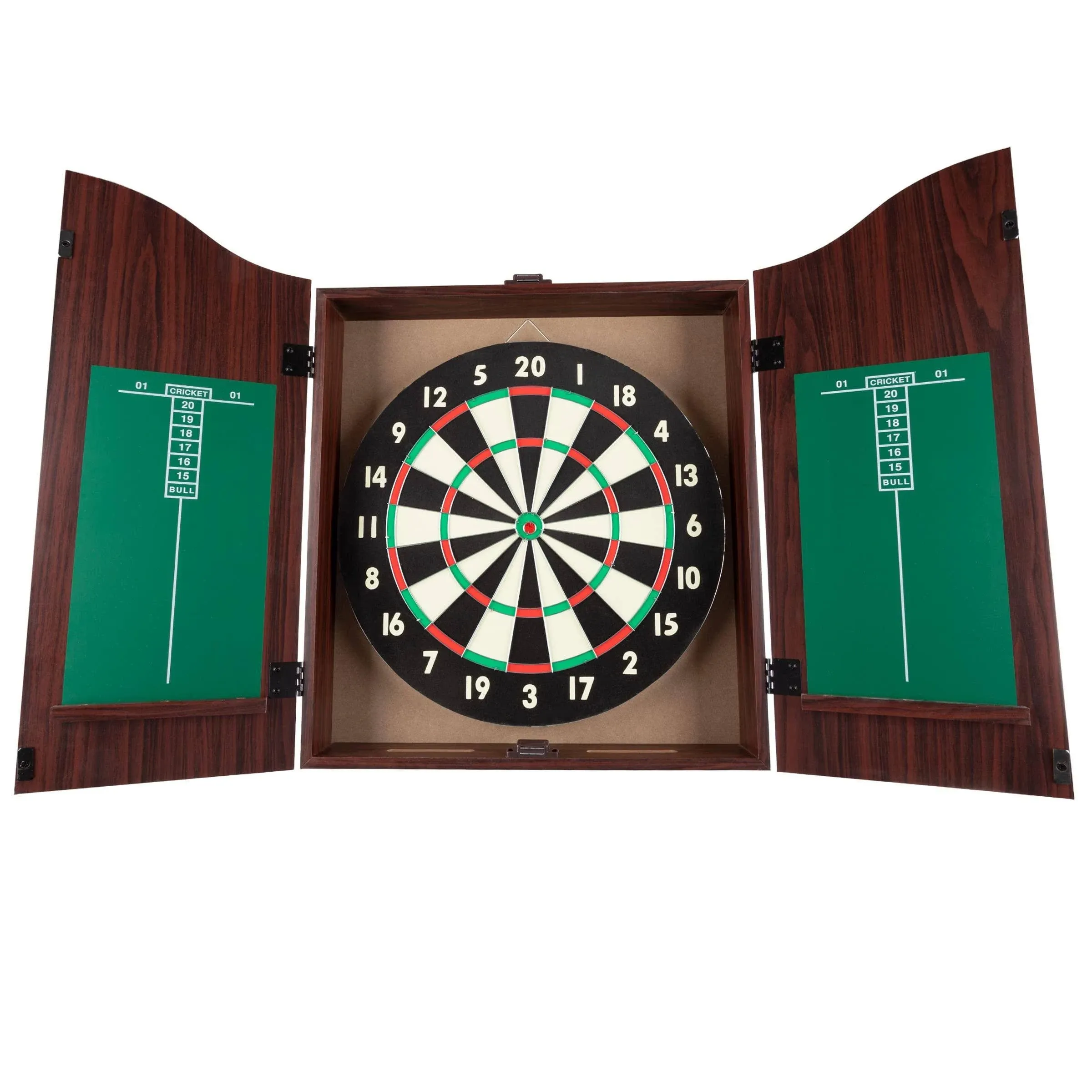 Trademark Games Dartboard Cabinet Set