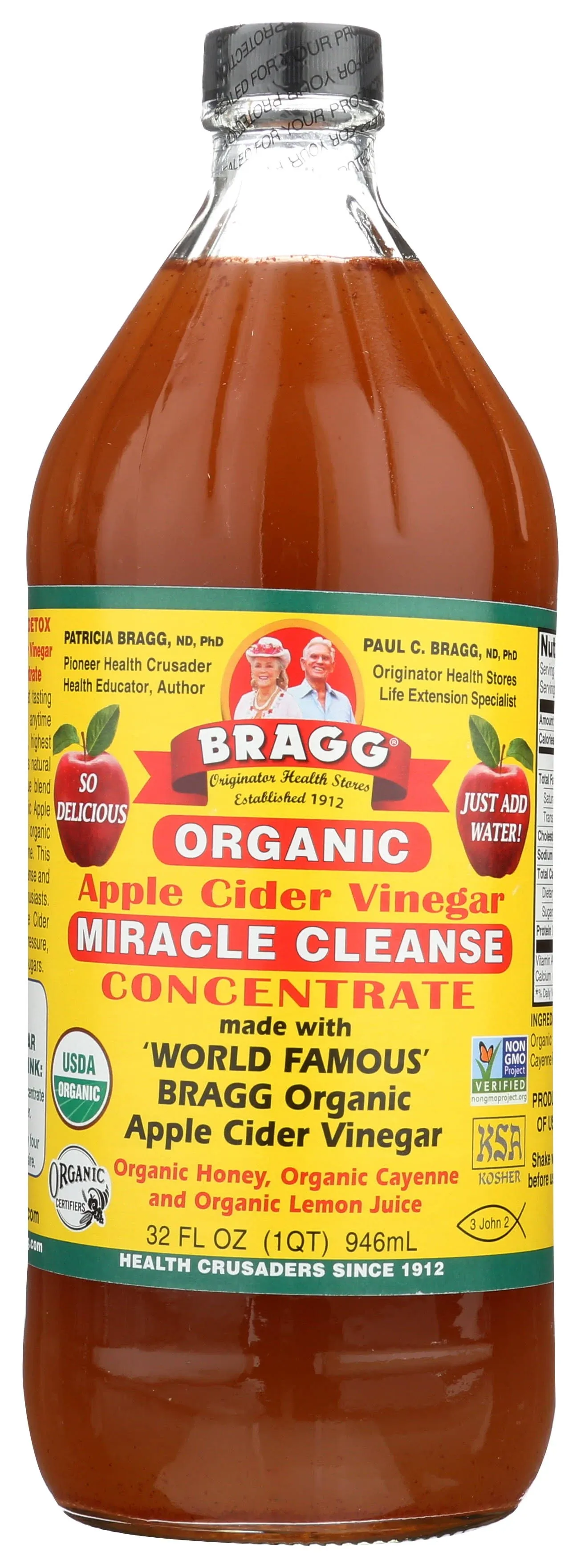 Bragg Organic Apple Cider Vinegar Miracle Cleanse