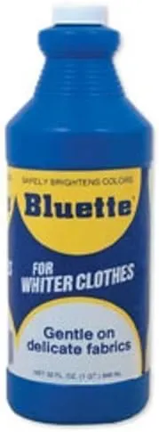 Concentrated Liquid Laundry Detergent Whitener / Laundry Bluing by Bluette