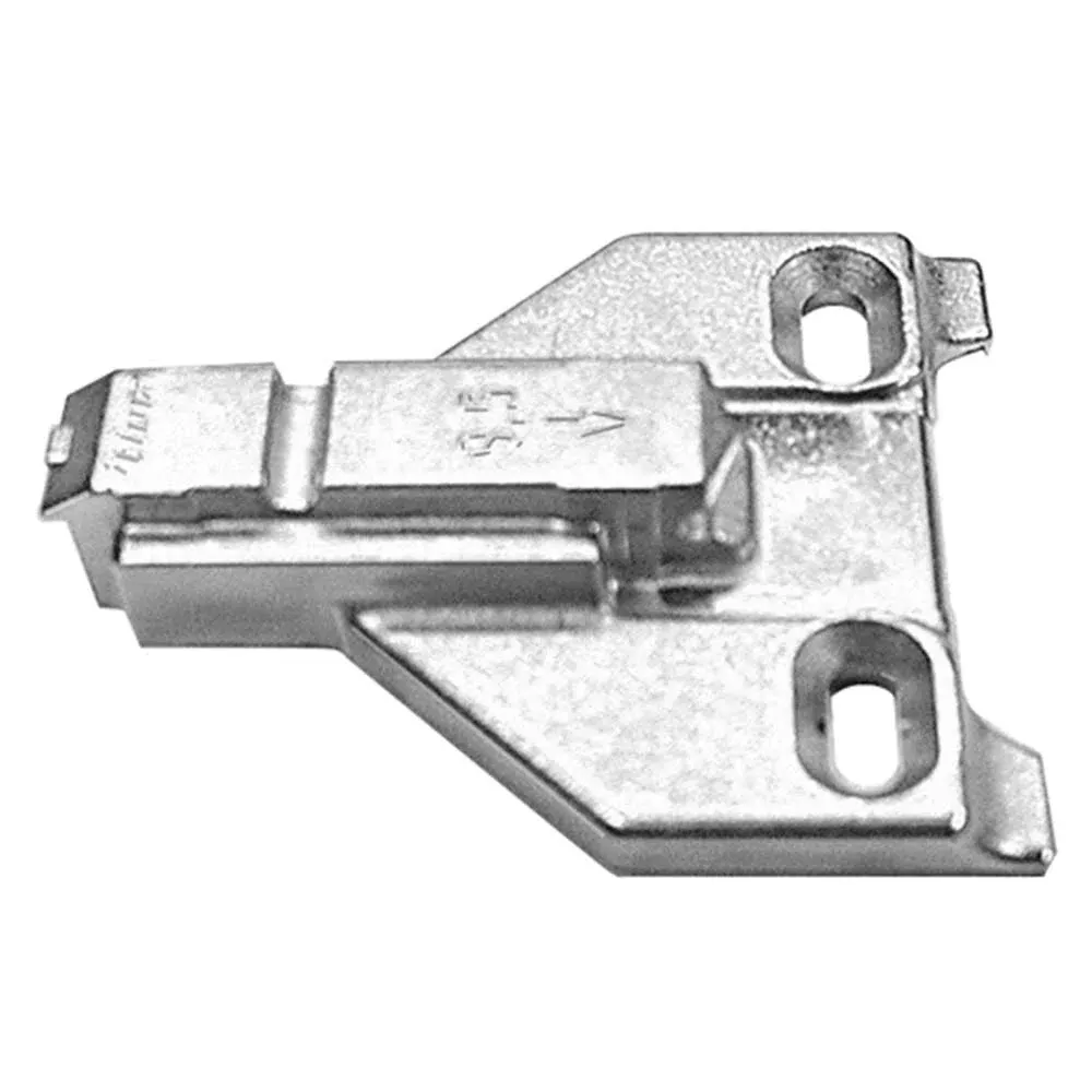 3mm Screw-on Face Frame Baseplate for Cliptop Hinges