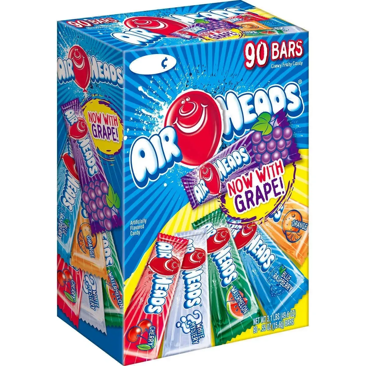 Airheads Variety Box, 90 Bars