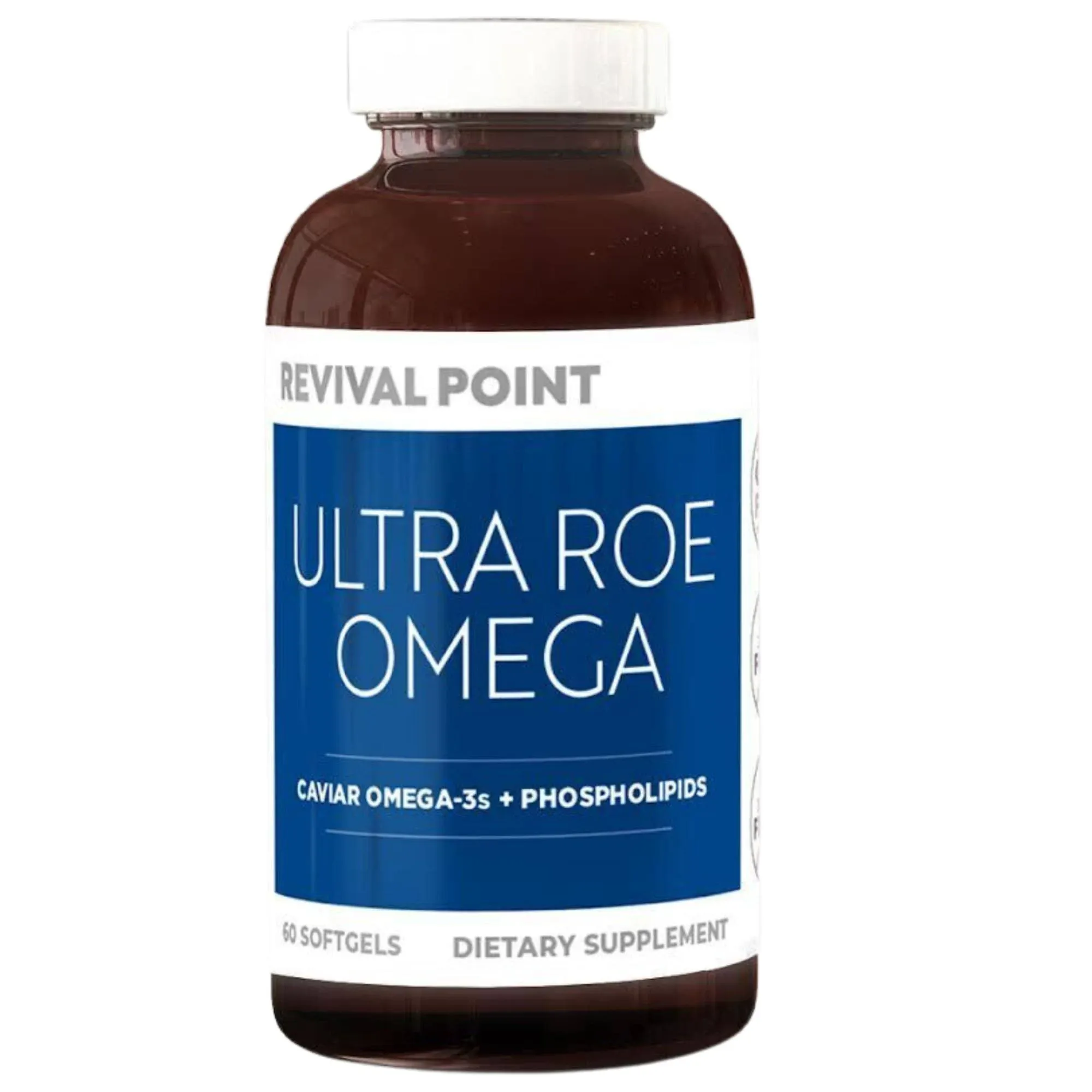 Premium Phospholipid Complex with Romega Herring Caviar Oil – Omega 3 Phospholipid DHA Supplement with Burpless Fish Oil – Powerful Brain, Anti