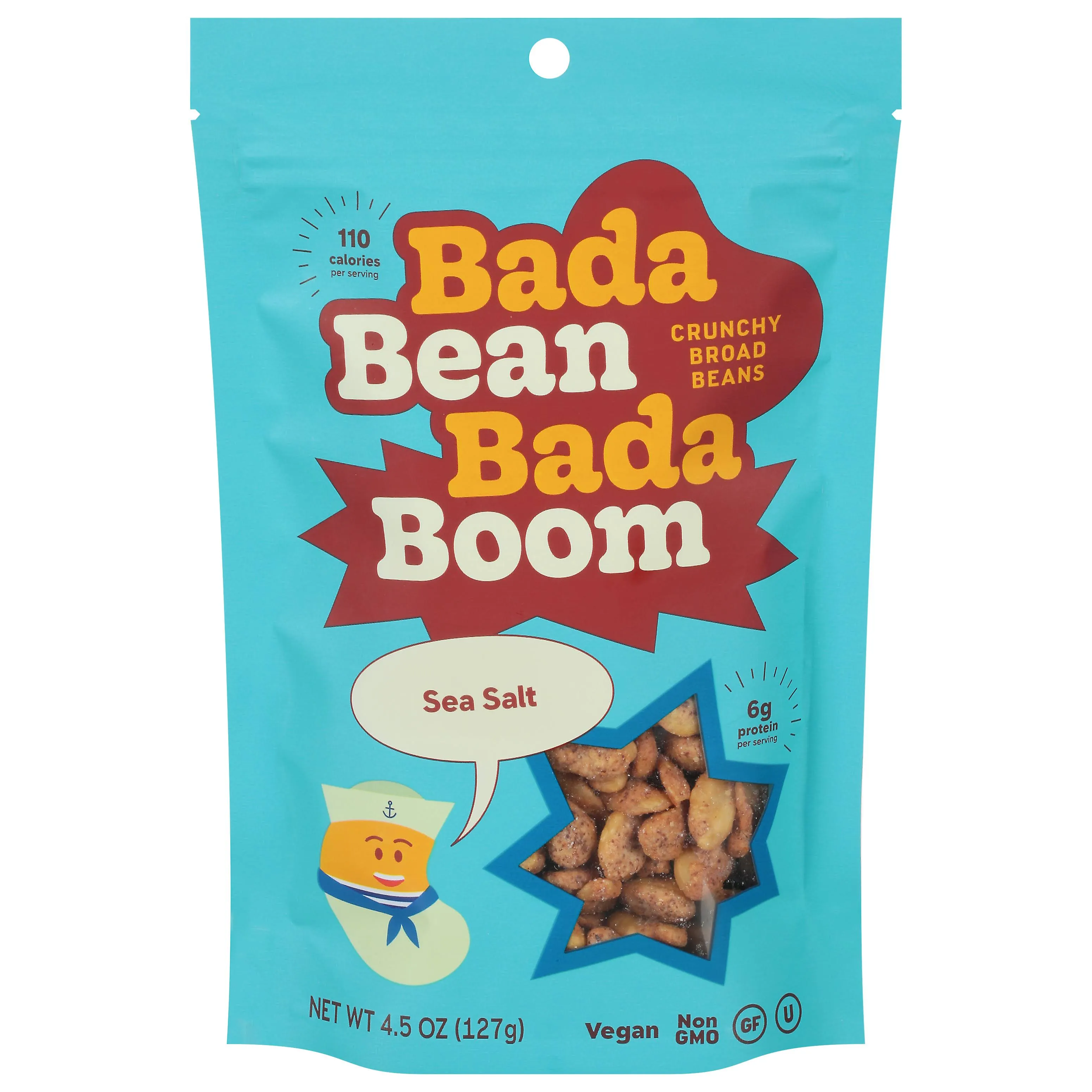 Enlightened Bada Bean Bada Boom Crunchy Broad Beans Sea Salt