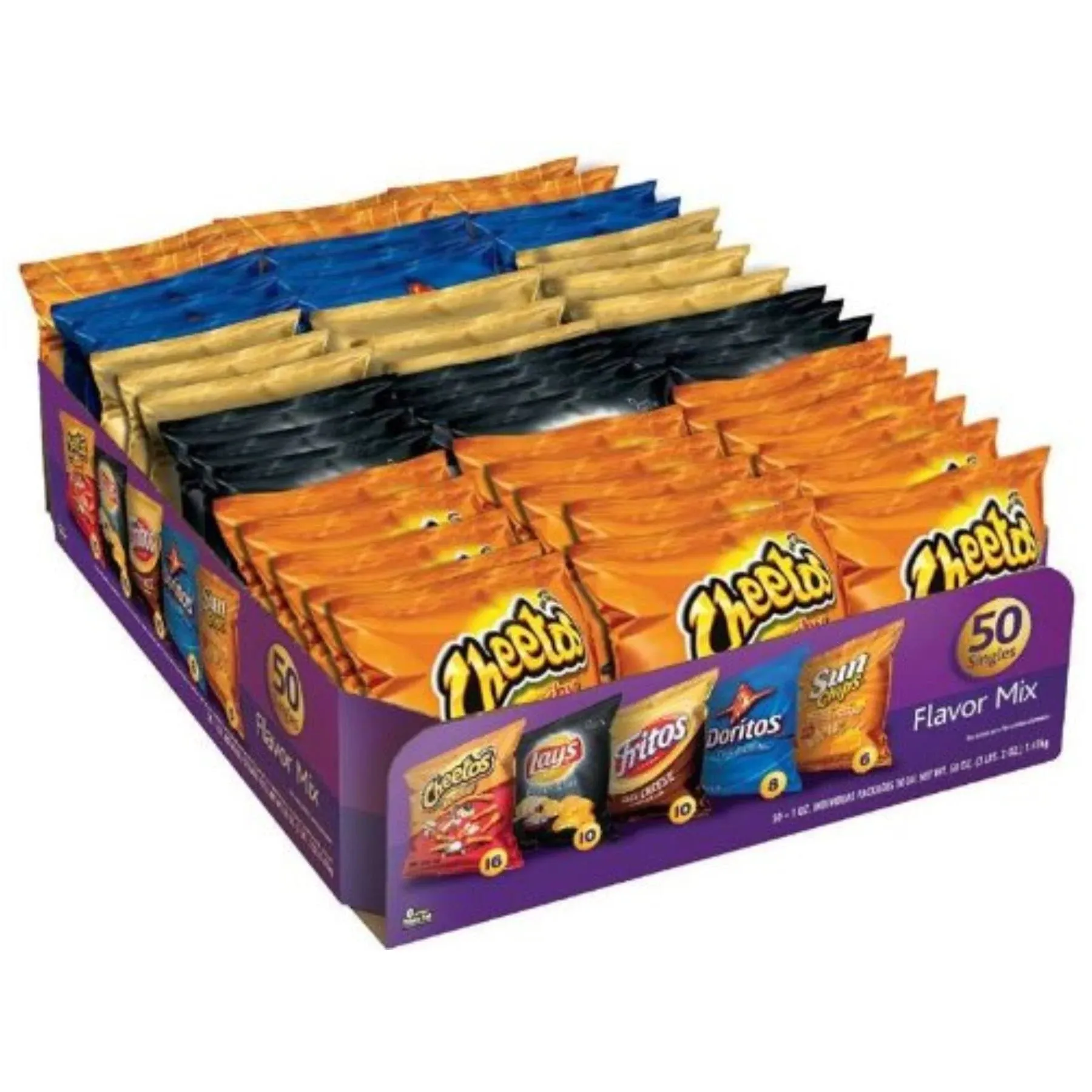 Frito Lay Snacks, Flavor Mix, Party Size - 28 bags, 26.5 oz