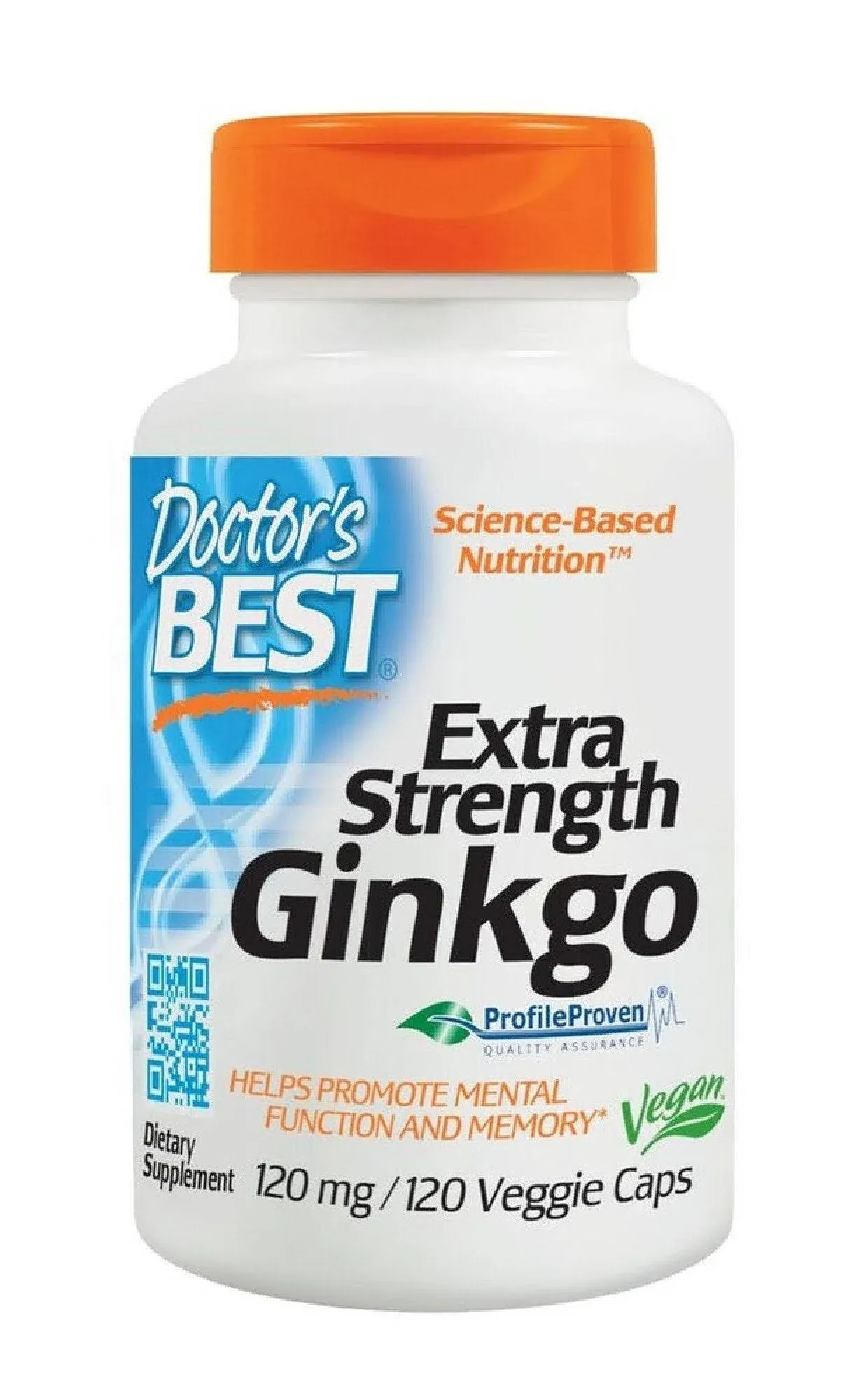 Doctor's Best
           Extra Strength Ginkgo -- 120 mg - 120 Veggie Caps
        
        
        
        
        
          
          SKU #: 753950000919
          
            Shipping Weight:
              0.1984 lb
            
          
     