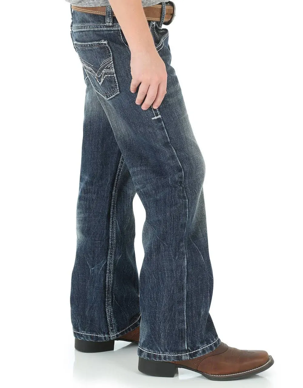 Wrangler Boys' 20X Vintage Boot Cut Jean