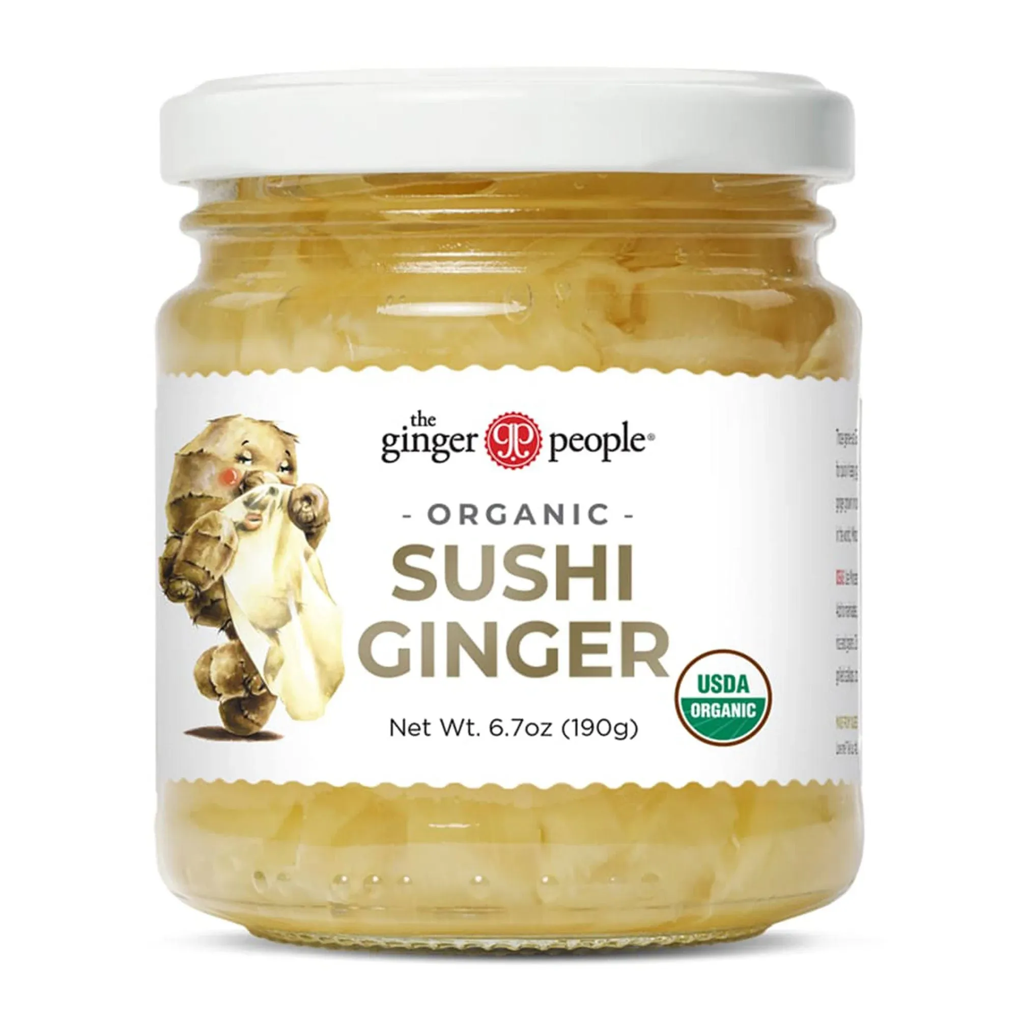 The Ginger People Sushi Ginger, Organic - 6.7 oz