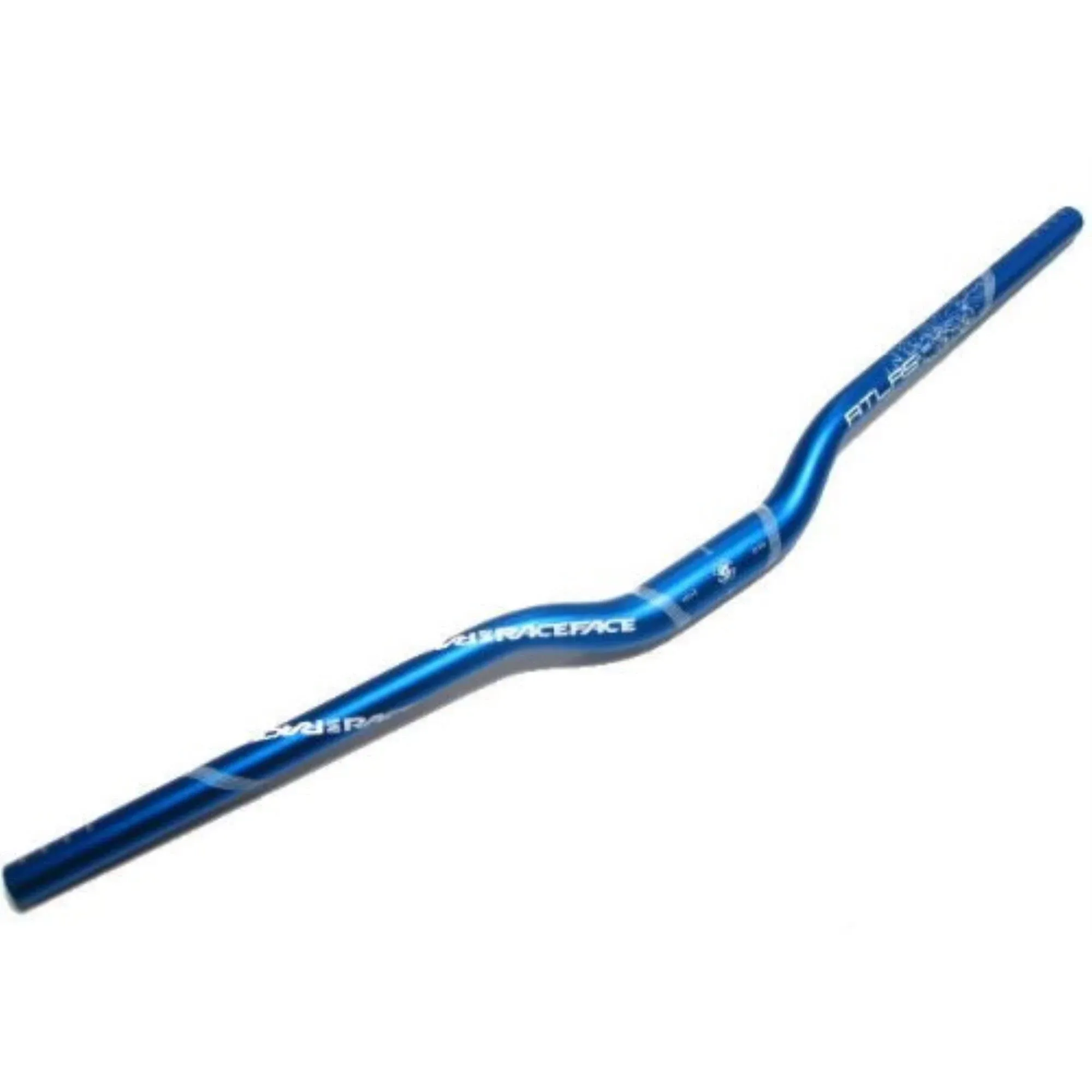 Race Face Atlas Riser Bar, (31.8) 32mm/785mm, Blue (HB12AR31.8BLU)