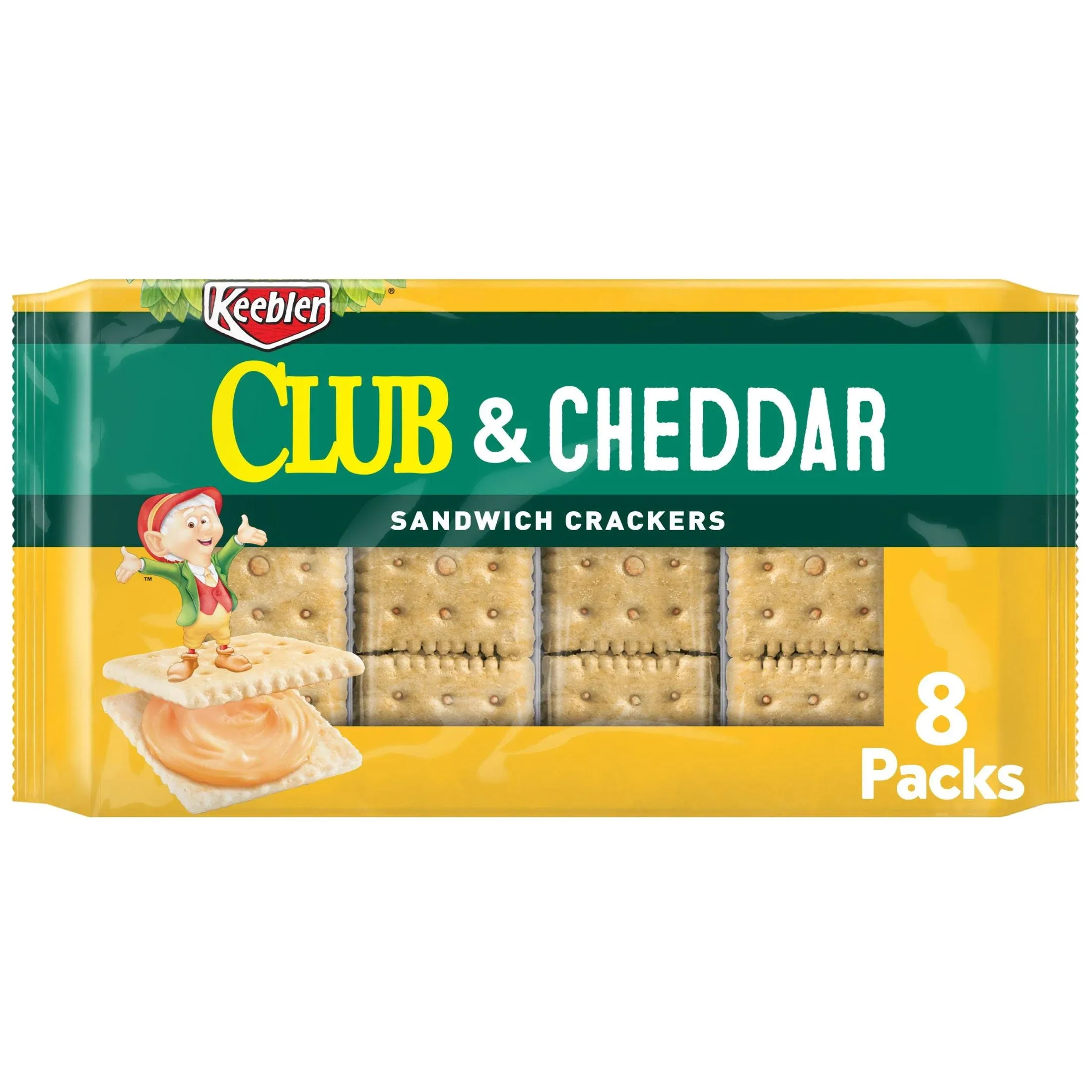 Keebler Sandwich Crackers Club and Cheddar