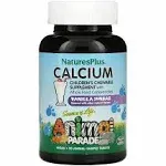 Nature's Plus - Animal Parade Calcium Natural Vanilla Sundae Flavor - 90 Chewable Tablets