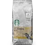 Starbucks Blonde Roast Ground Coffee Veranda Blend