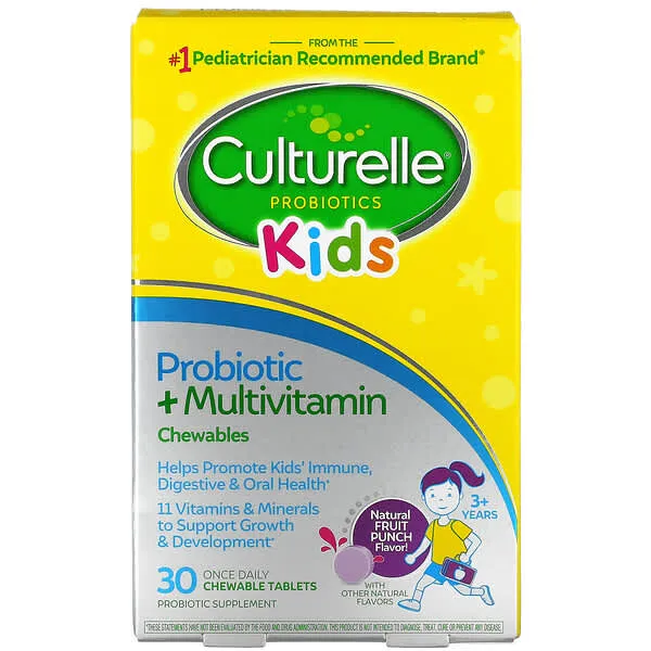 Culturelle Kids Complete Chewable Multivitamin + Probiotic