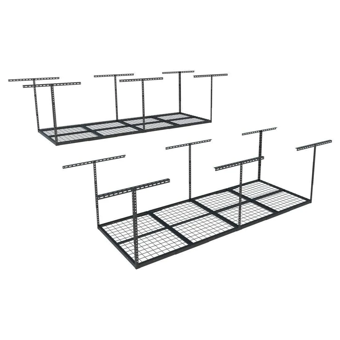 FLEXIMOUNTS Overhead Garage Storage Rack Garage Storage Organization