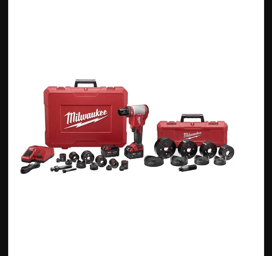 Milwaukee M18™ Forcelogic™ 6T Knockout 1/2 in. – 4 in. kit, Model 2677-23*