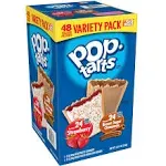 Pop Tarts Variety Pack - Assorted - 2.69 lb - 48 / Box