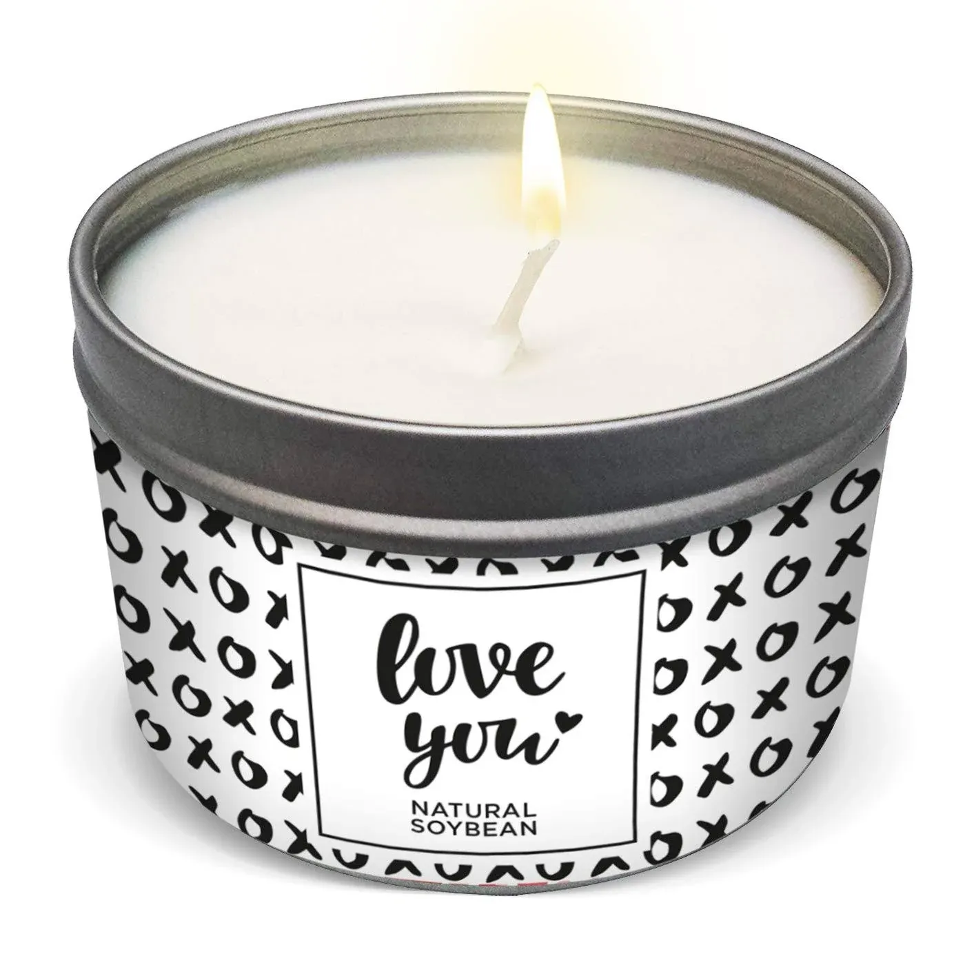 I Love You Valentine's Day Vanilla Lavender Aromatherapy Candle for Love, Romance ...