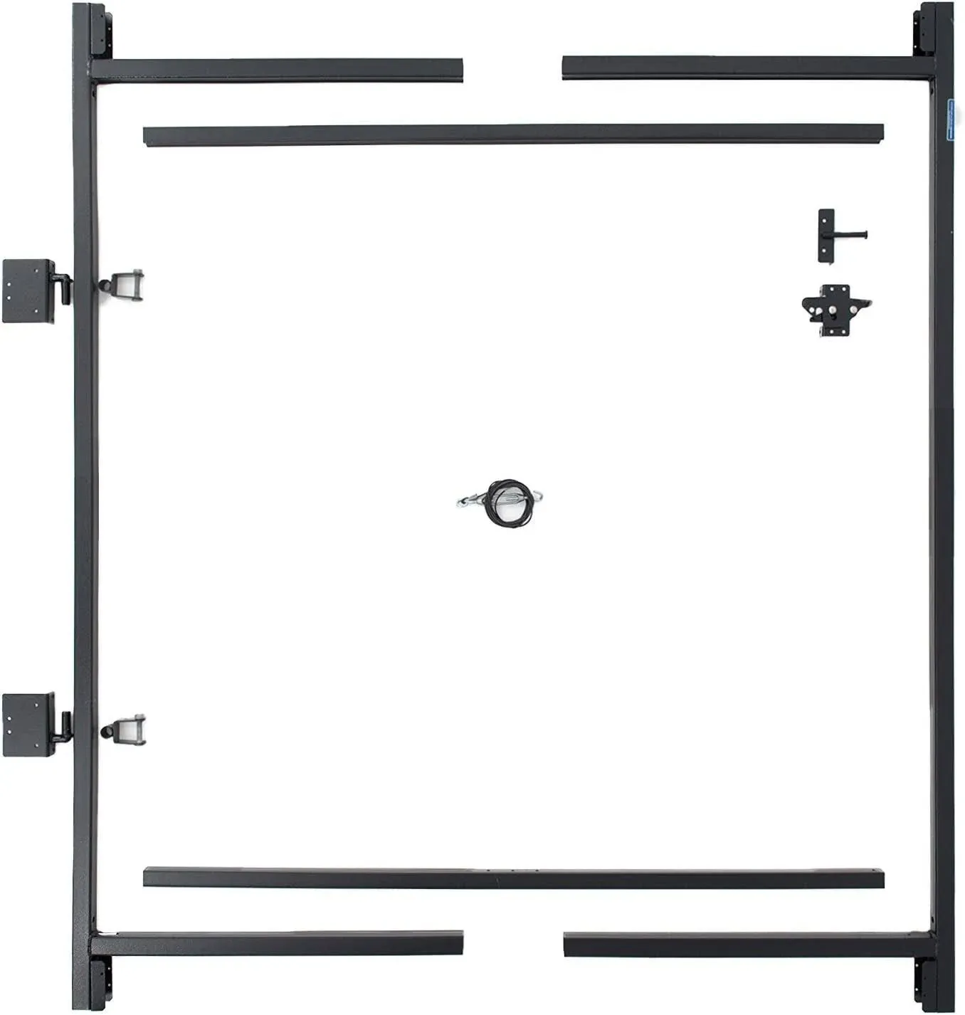 Adjust-A-Gate Original Series 60 in. 96 in. Wide Gate Opening, Steel Gate Frame Kit